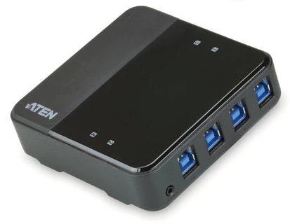 Šakotuvas ATEN US434-AT ATEN US434 4 prievadų USB 3.1 Gen1 periferinio bendrinimo įrenginys