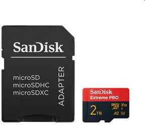 SanDisk 2TB micro SD kortelė su SD adapteriu