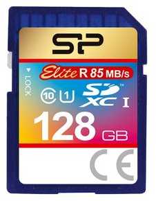 Silicon Power atminties kortelė SDXC 128GB Elite