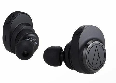 Audio-Technica ATH-CKR7TWGY belaidės TWS ausinės, Pilkos spalvos