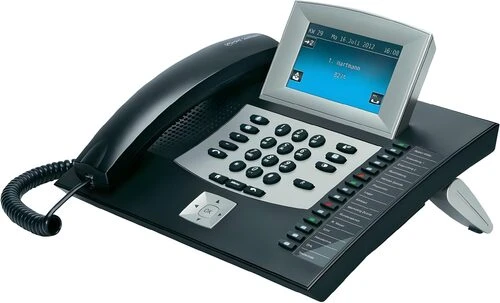 AEW Auerswald COMfortel 2600 Analoginis telefonas Skambintojo ID Juoda