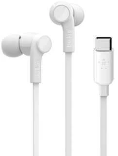 Ausinės Belkin SOUNDFORM G3H0002btWHT USB-C balta