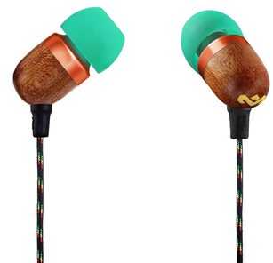Ausinės Marley | Earbuds | Smile Jamaica | su laidu | į ausis įkišamos | Mikrofonas | Rasta