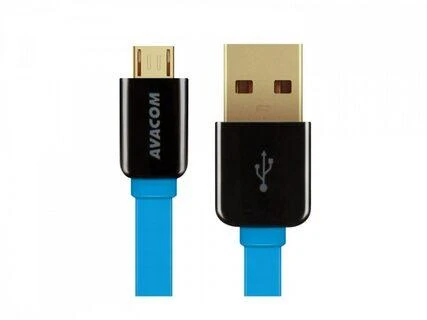 AVACOM MIC-40B USB CABLE - MICRO USB, 40CM, Mėlynas