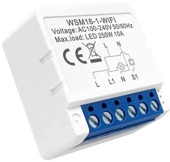 Smart Switch modulis WiFi Avatto WSM16-W1 TUYA