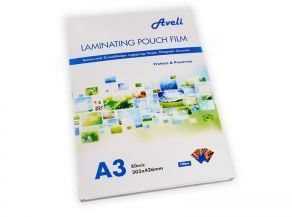 Aveli Laminuotos kišenės A3/250 mic (2x125), blizgios