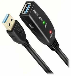 Axagon Active jungtis USB 2.0 A-M > B-M laidas, 20 m ilgio. Maitinimo variantas.