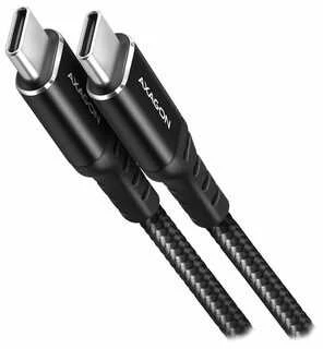 AXAGON | Duomenų ir įkrovimo laidas, 1,5 m | BUCM-CM15AB | USB C tipo į USB C tipo