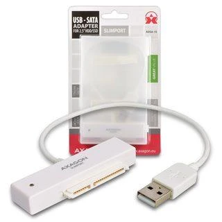 AXAGON ADSA-1S USB2.0 - SATA HDD išorinis adapteris su 2,5 colio korpusu