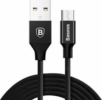 Baseus Yiven micro USB laidas 150 cm 2A - Juodas