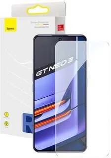 Grūdinto stiklo ekrano apsauga Baseus, skirta realme GT Neo3