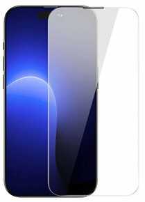 Baseus Crystal grūdintas stiklas, atsparus dulkėms 0.3 mm, skirtas iPhone 14 Pro (1 vnt)