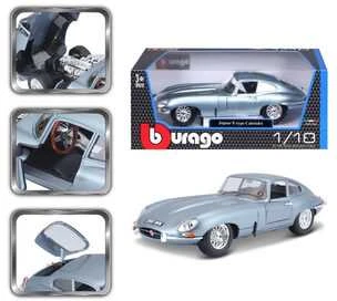 Automobilis Bburago GT-Jaguar "E" Coupe (1961) 1:18