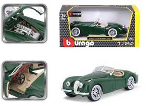 „Bburago BBURAGO Jaguar XK 120 Roadster“ (1948 m.) – 22018 m. 18 m.