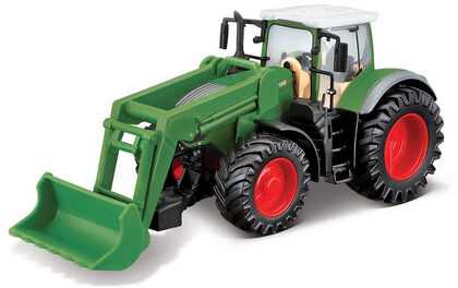 Bburago ūkio traktorius Fendt 1050 su frontaliniu krautuvu BBURAGO