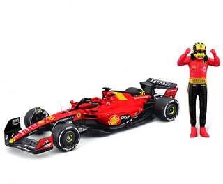 Bburago BBU 1:24 Ferrari Race Formuła SF-23 26809 68092