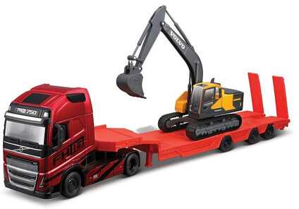 *BBURAGO metal., 1:43, Haulees volvo FH16 globetro