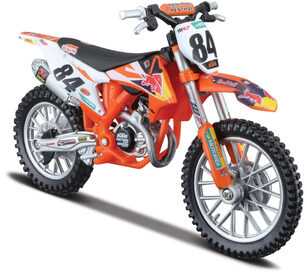 Bburago BBU 1:18 RedBull KTM motociklai 51081 10818