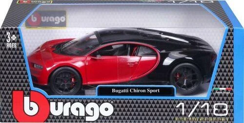 BBURAGO 1:18 auto modelis 2019 Bugatti Chiron Sport, 18-11044 RD