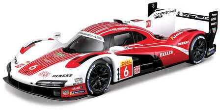 BBURAGO 1:24 lenktyninis automodelis Porsche 963, 18-28042