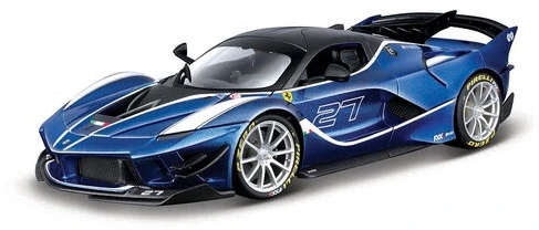 Bburago Ferrari FXX-K Evo #27 mėlynas 1:18 BBURAGO