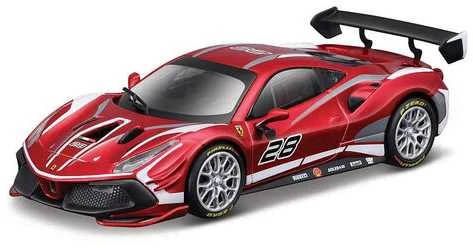 BBURAGO 1:20 lenktytinis automodelis Ferrari 488 Challenge EVO, 18-36309