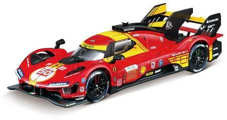 Bburago BBU 1:43 FerrariRacing499P raudona Nr. 50 36316