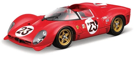 Bburago BBU 1:24 Ferrari Racing 330P4 Daytona Raudona#23 26588