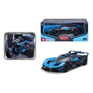 Bburago BBU 1:18 Bugatti Bolide Metalic juodas/mėlynas 11047BU