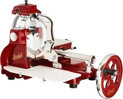Berkel Volano B3 raudonos/auksinės spalvos pjaustyklė