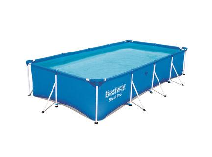 Bestway Steel Pro 56404 antžeminis baseinas Karkasinis baseinas Stačiakampis 3300 L Mėlyna
