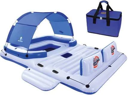 Bestway 43105 plūduriuojantis gaminys baseinui / paplūdimiui Mėlyna, Balta Plūduriuojanti salelė Raštas Vinilas