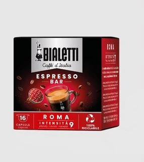 Bialetti ROMA kapsulės, skirtos BIALETTI CAFF D'ITALIA – 16 kapsulių