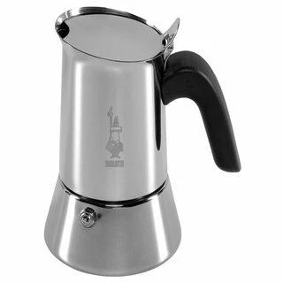Bialetti Venus box Moka kavinukas 0.2 L Sidabrinis
