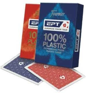 Fournier EPT Pokerio Kortos (Mėlynos)