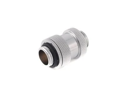 „Bitspower Aqua-Pipe II“ (22–31 mm) rezervuarams – G1/4 colio, blizgus sidabrinis