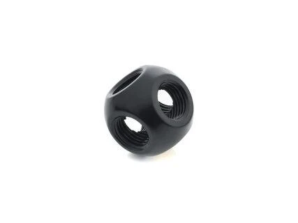Bitspower Adapteris Q-Splitter 5x G1/4 inch IG – matte juodas