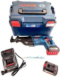 Bosch Akumuliatorinis universalus pjūklas GSA 18 V-LI, 2x5.0Ah