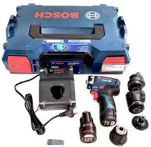 Bosch GSR 12V-35 FC, LB 2x3.0, 4xGFA, 12V-40