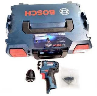 Bosch GSR 12V-35 FC, LB be akumuliatoriaus ir kroviklio, GFA12B