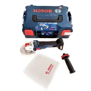 Akumuliatorinis kampinis šlifuoklis su X-LOCK Bosch GWX 18V-10 SC Professional (06017B0400)