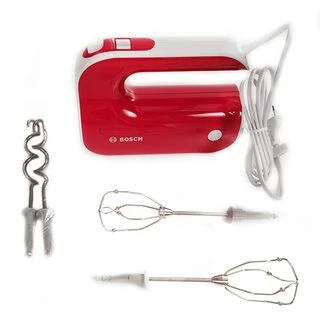 Bosch | Mixer | Styline MFQ40303 | Hand Mixer | 500 W | Greičių skaičius 5 | Turbo mode | Raudona