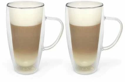 1x2 Bredemeijer Glass 400ml Latte Macchiato double-w. 165015