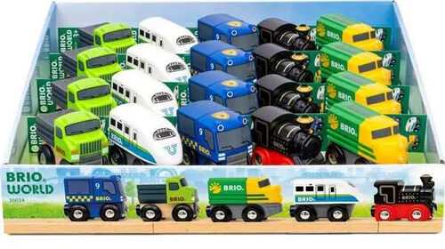 BRIO World 36034 – Minijunat ja ajoneuvot, 1 kpl