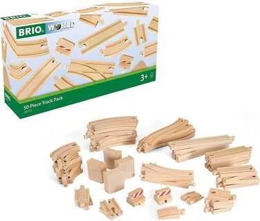 BRIO – 50 vnt vikšrų rinkinys (33772)