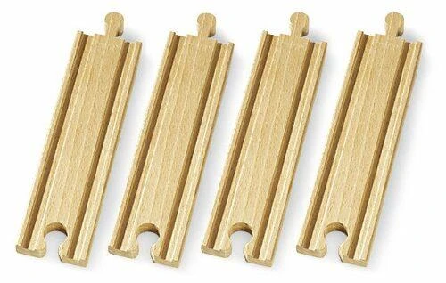 Ravensburger Brio vidutinio dydžio tiesūs bėgiai