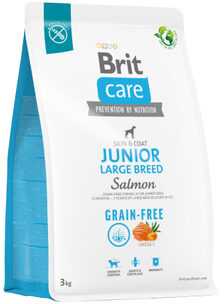 Brit Care GF Junior LB lašiša NAUJIENA 3kg