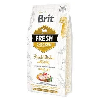 Brit Fresh Dog su vištiena ir bulvėmis Adult 2,5kg