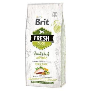 Brit Fresh Dog antiena su soros Active Run&Work 12kg