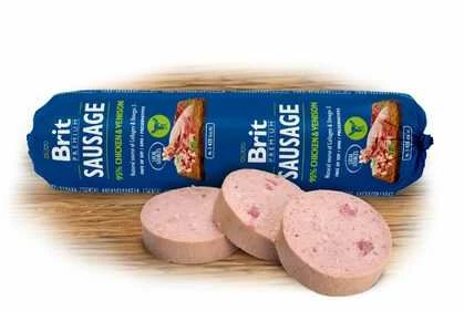 Brit Sausage vištiena & Venison 800g sausages for dogs